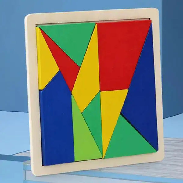 Wooden Puzzles - Educational Math Tangram Game 28