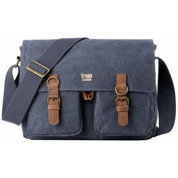 Troop London - Classic - Canvas Messenger Bag - 5 Colours 1