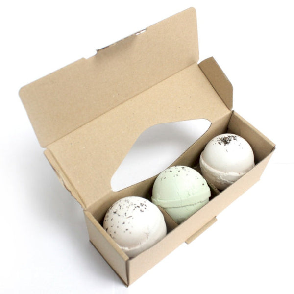 Luxury Jumbo Bath Bomb Balls with Shea Butter - Handmade in the UK - Vegan 0