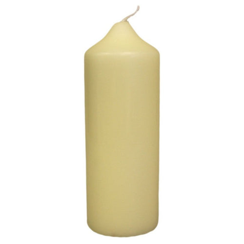 Traditional Church Candles - Ivory - Long Burning - 6 Shapes & Sizes