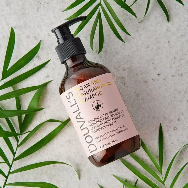 Douvall’s - Argan and Ungurahua oil Organic Shampoo -Detangling and De-stressing 1