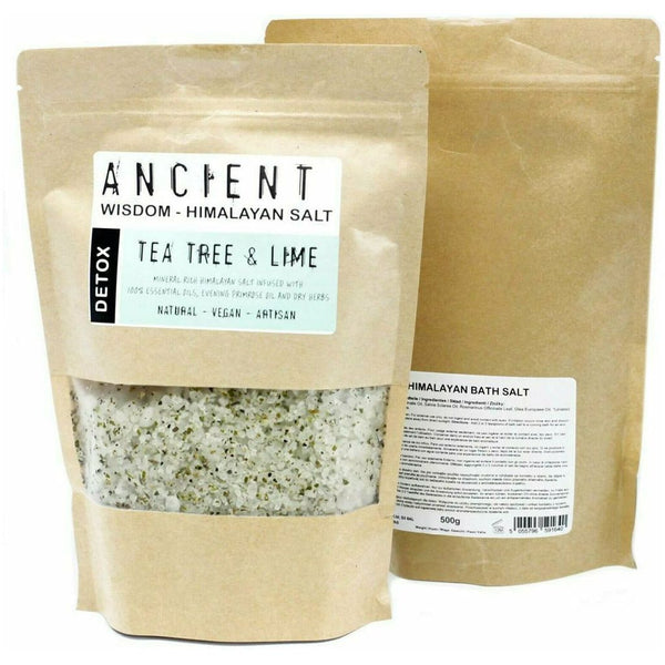Ancient Wisdom - Aromatherapy Himalayan Natural Bath Salt Blends - Vegan-Friendly 6