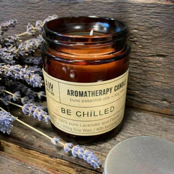 Natural Aromatherapy Soy Wax Candles - Hand Poured - Vegan Friendly 12