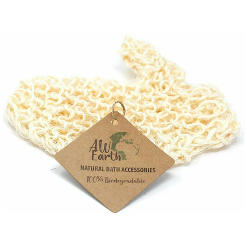 Eco Friendly Biodegradable Sisal Bathroom Sponges Gloves & Scrubs