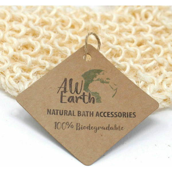 Eco Friendly Biodegradable Sisal Bathroom Sponges Gloves & Scrubs 4