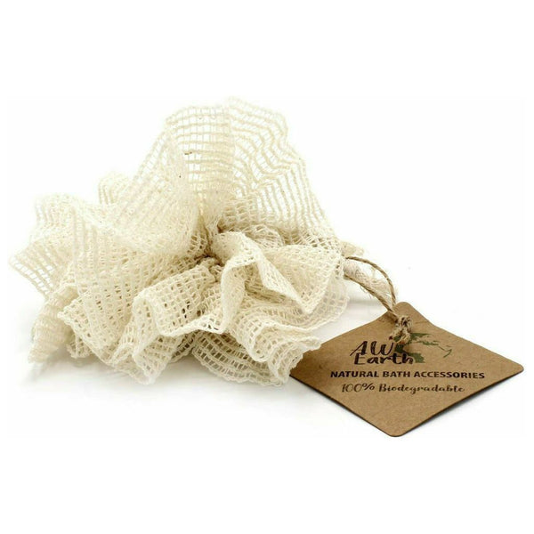 AW Earth - Eco Friendly Biodegradable Nature Bath & Shower Scrunchy - Rami 2