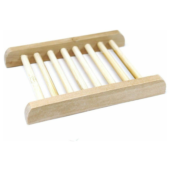 Wooden Soap Dishes - Sustainable Hemu Wood Soap Drainer Tray - 5  Designs 1