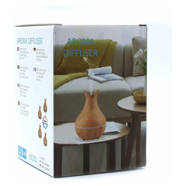 Aroma Diffuser Essential Oil Atomiser - USB - Colour Change - Timer 2