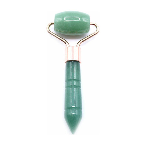 Gemstone Skincare Face Roller - 5 Designs with Pouch -Gem Roller For Face