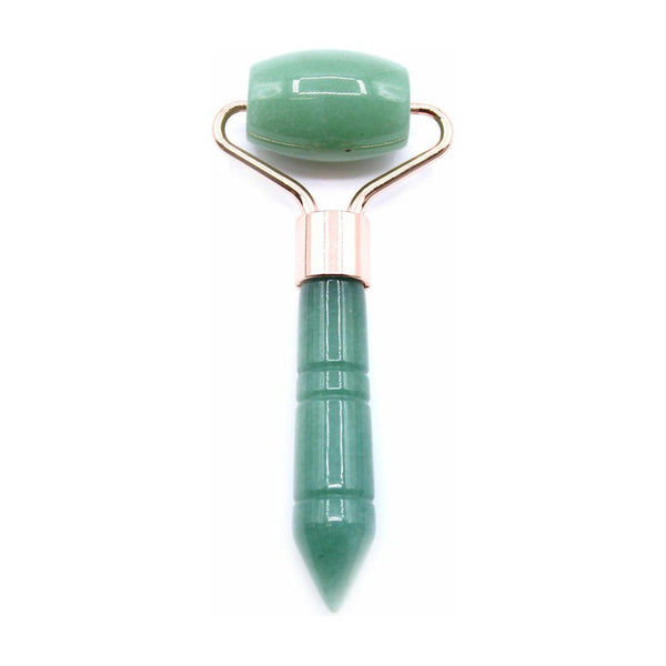 Gemstone Skincare Face Roller - 5 Designs with Pouch -Gem Roller For Face 2