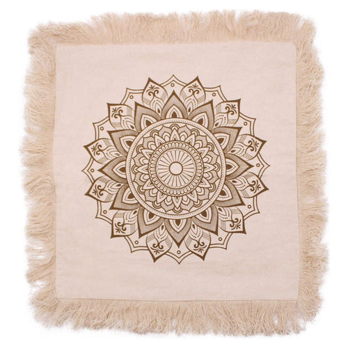 Eco-Friendly Cotton Cushion Covers - Mandala Design - 6 Shapes & Sizes