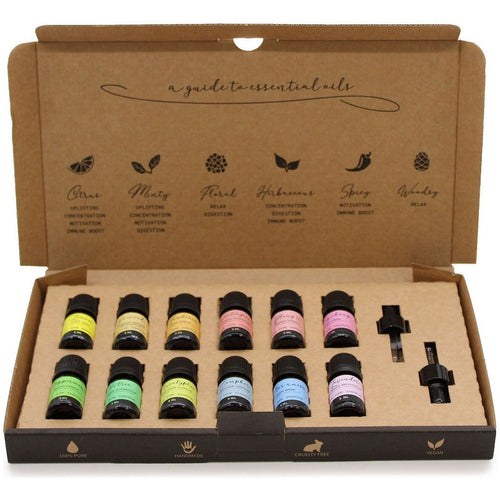 Aromatherapy Essential Oil Starter Sets - Pure Handmade & Vegan Friendly