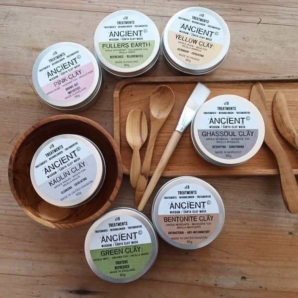 Ancient Wisdom - Clay Face Mask - Natural Skincare Powders - 9 Varieties 6