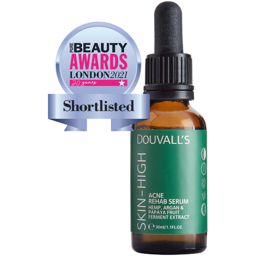 Douvall’s - Argan Acne Rehab Natural Skincare Serum with Hempseed Oil