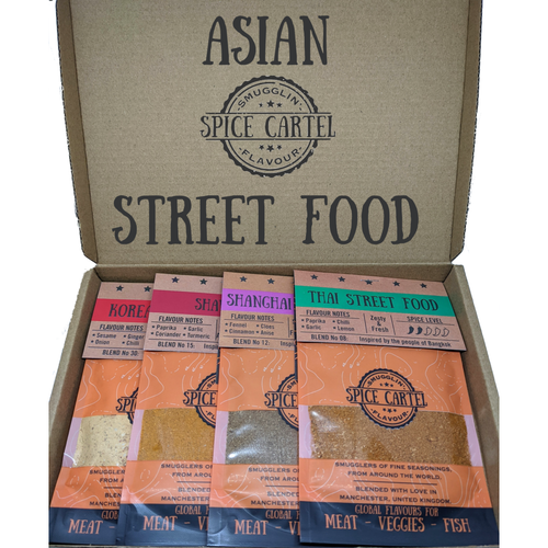 Spice Cartel - Asian Street Food Spice Set  Street Food Gift Set