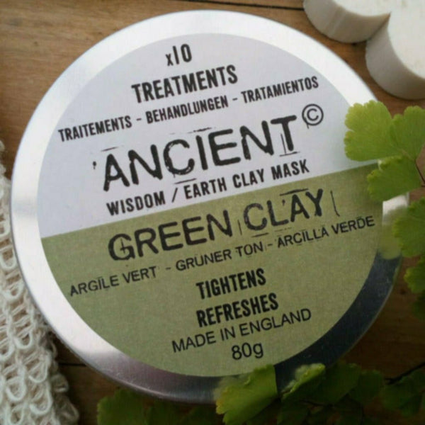 Ancient Wisdom - Clay Face Mask - Natural Skincare Powders - 9 Varieties 7