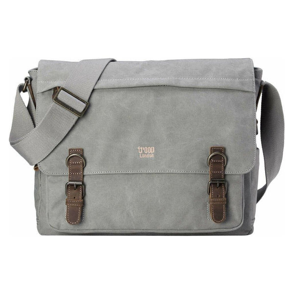 Troop London - Classic - Canvas Laptop Messenger Bag - Available in 5 Great Colours 0