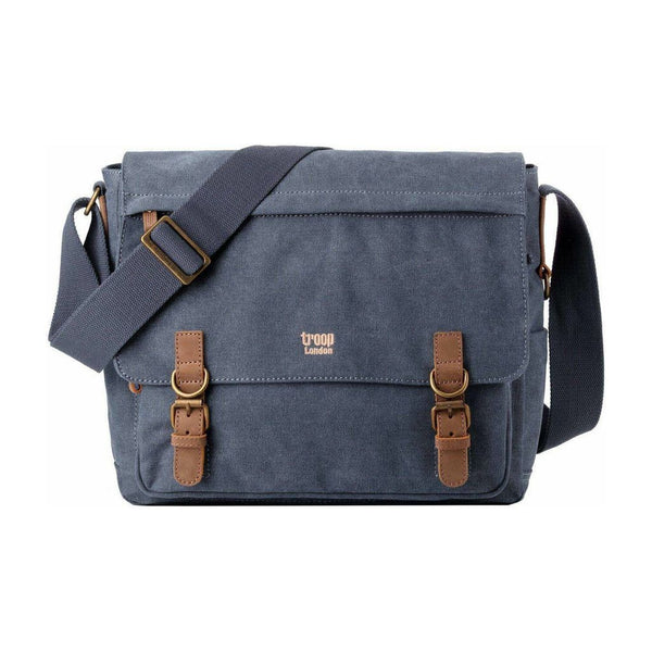 Troop London - Classic - Canvas Laptop Messenger Bag - Available in 5 Great Colours 5