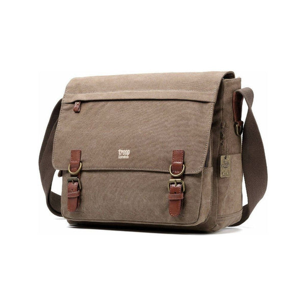 Troop London - Classic - Canvas Laptop Messenger Bag - Available in 5 Great Colours 12