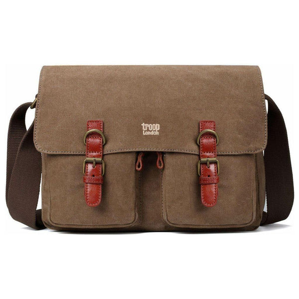 Troop London - Classic - Canvas Messenger Bag - 5 Colours 2