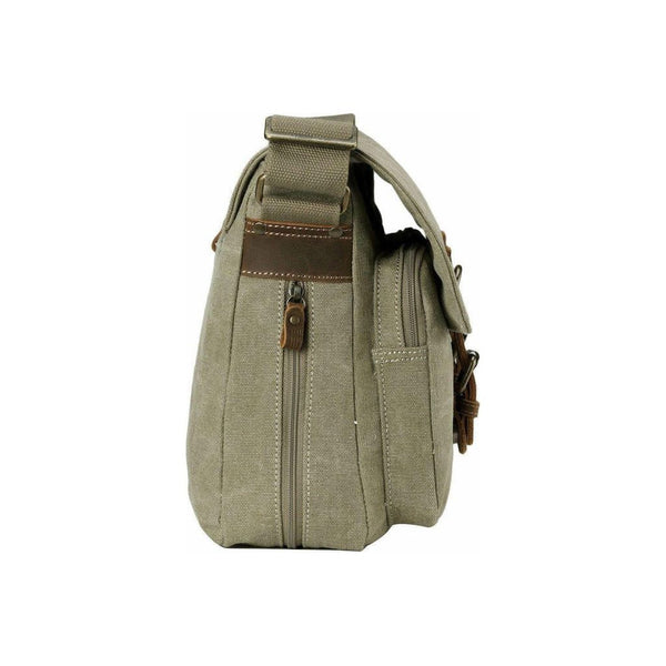 Troop London - Classic - Canvas Messenger Bag - 5 Colours 12