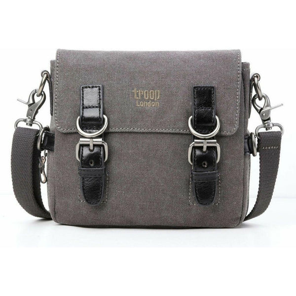 Canvas Across Body Bag - Troop London Classic - Small Travel Bag 0