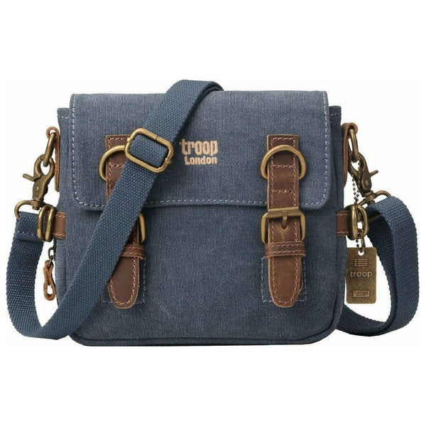 Canvas Across Body Bag - Troop London Classic - Small Travel Bag 5