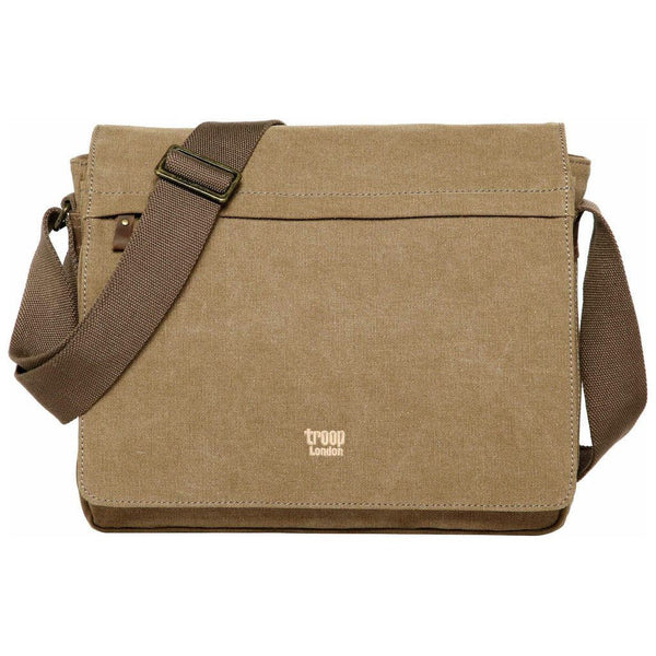 Troop London - Classic Canvas Laptop Messenger Bag 5