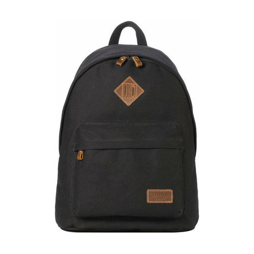 Canvas Backpack - Troop London Heritage Casual Daypack - 11 Great Colours