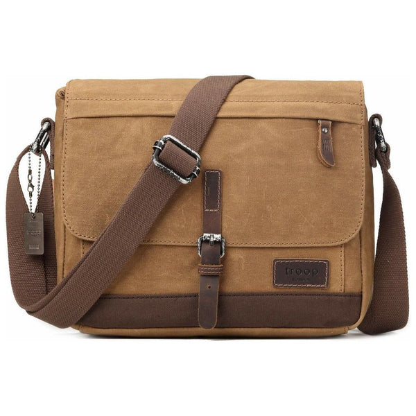 Canvas Messenger Bag - Tablet Friendly Troop London Heritage Bags 3