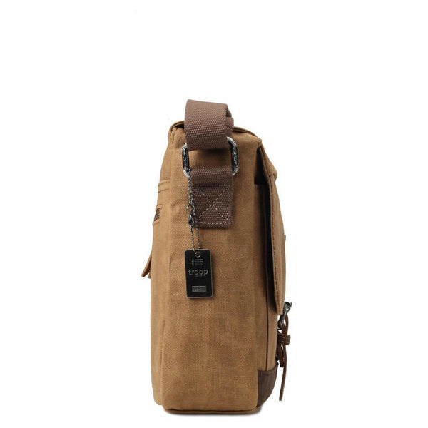 Canvas Messenger Bag - Tablet Friendly Troop London Heritage Bags 11