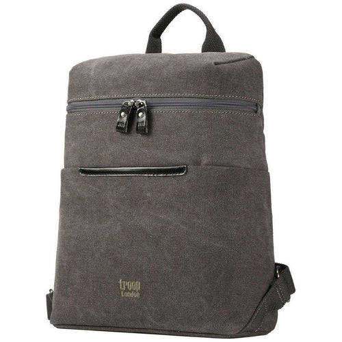 Small Canvas Backpack - Black Blue or Brown - Troop London Classic