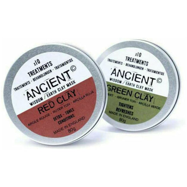 Ancient Wisdom - Clay Face Mask - Natural Skincare Powders - 9 Varieties 0