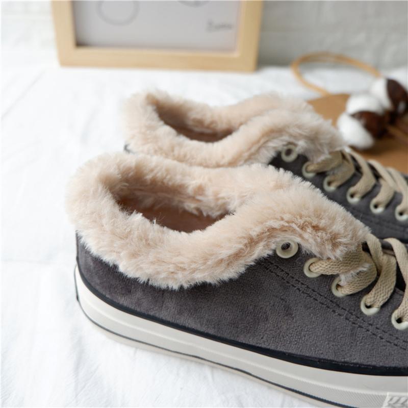 womens fur lined loafers