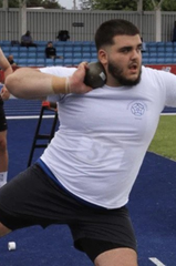 Chris Dyrmishi Shot Put Athlete