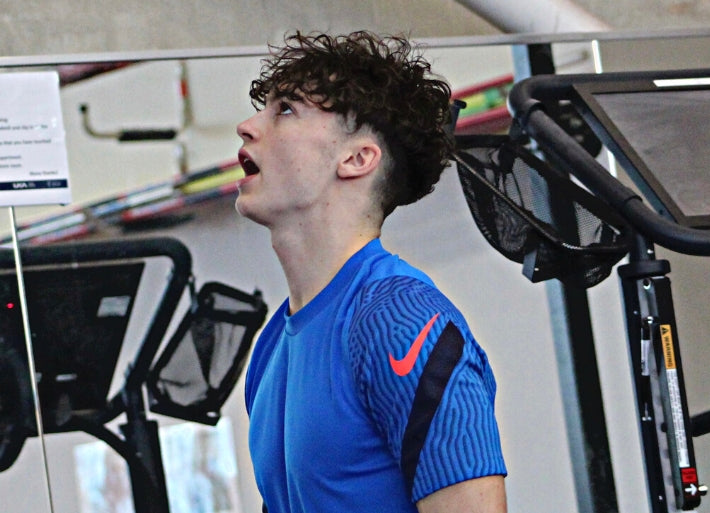 Owen Heard Training in Gym
