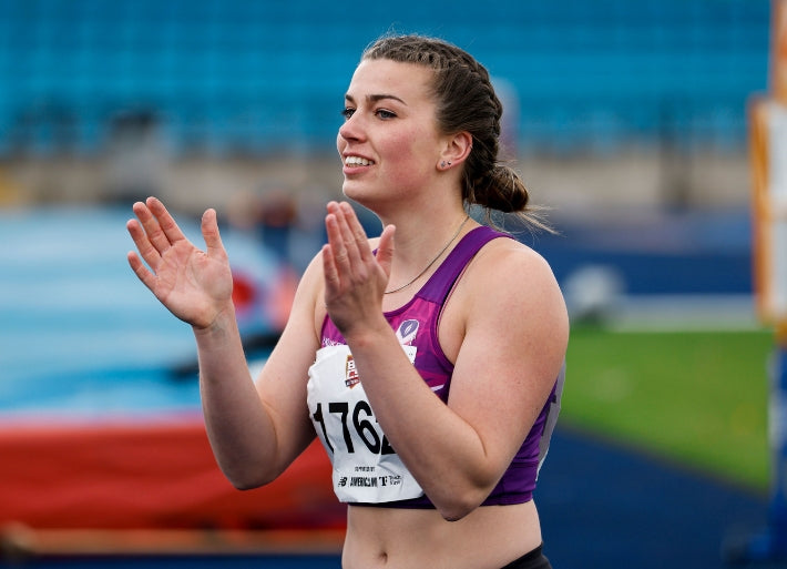 Bekah Walton at Javelin Training