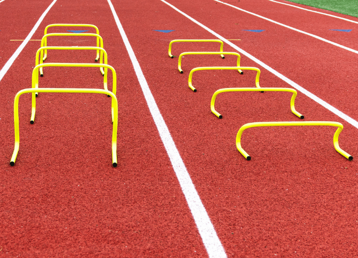 Mini Hurdle Drills for Distance Runners