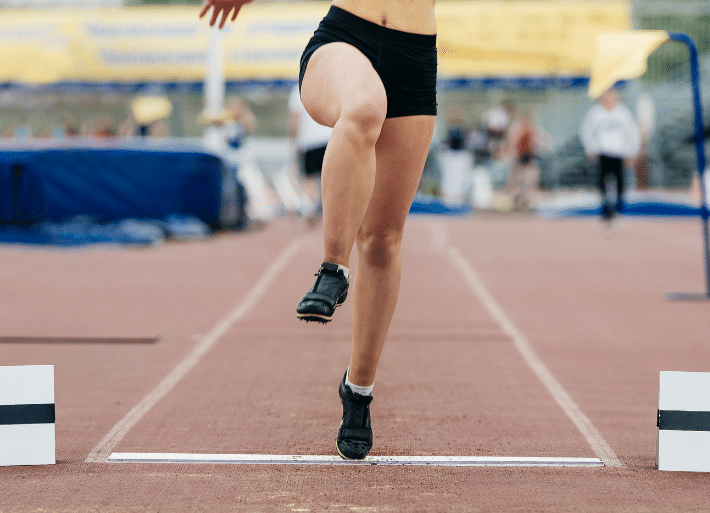 Spikes for Long Jump