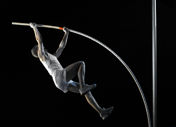 Pole Vault Developing Bend