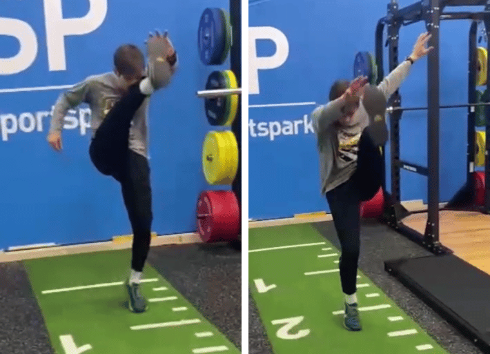 Single Leg Lift Balance for Runners