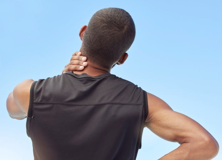 Throws athlete resting after injury