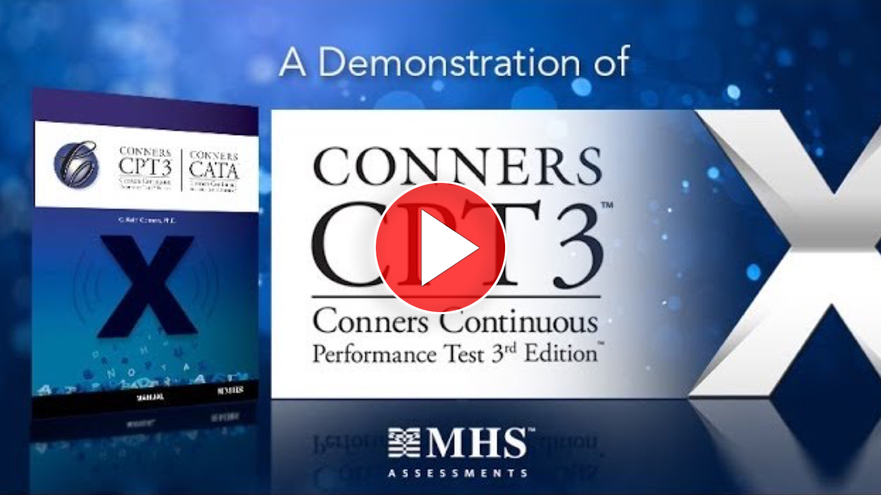 Conners CPT 3 Demonstration