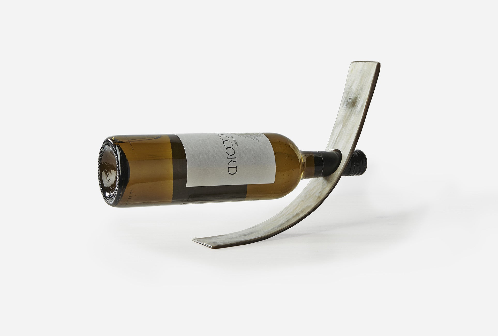 Cow Horn Wine Holder