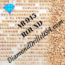 Load image into Gallery viewer, AB 945 ROUND Aurora Borealis 5D Diamond Painting Drills 