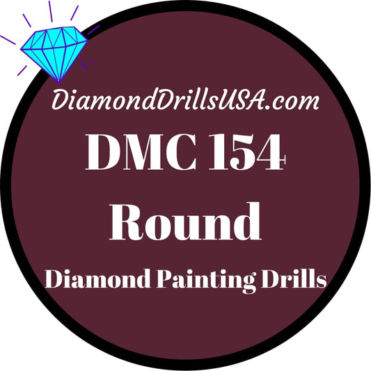 DiamondDrillsUSA - DMC 310 ROUND 5D Diamond Painting Drills Beads