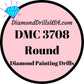 DMC 3708 ROUND 5D Diamond Painting Drills Beads DMC 3708 