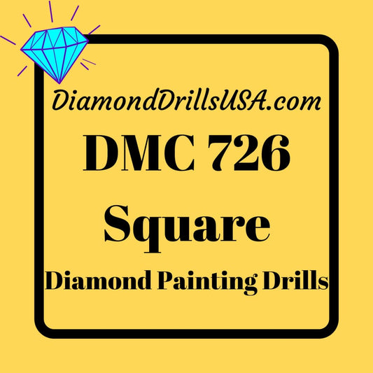 DMC 680 SQUARE 5D Diamond Painting Drills Beads DMC 680 Dark Old Gold Yellow