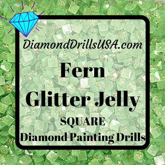 DiamondDrillsUSA - ALL 28 Jelly Glitter SQUARE Drills 5D Diamond Painting  Drills Beads