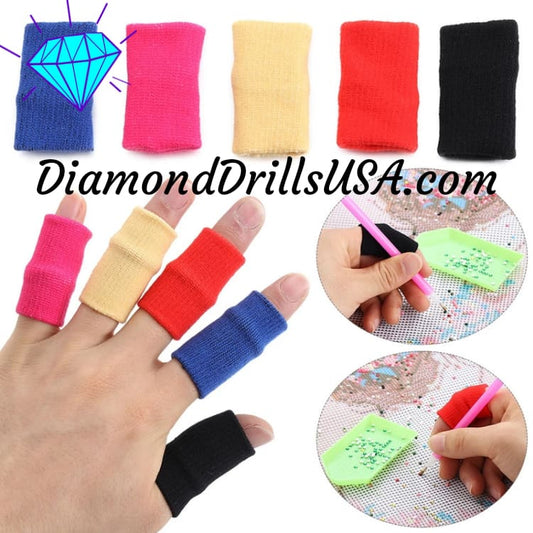 1pc Random Color Soft Foam Diamond Painting Holder Hold Pen Correction  Pencil Grips Diamond Painting Grippers Pencil Cushion (Colors Random)  (Color Se